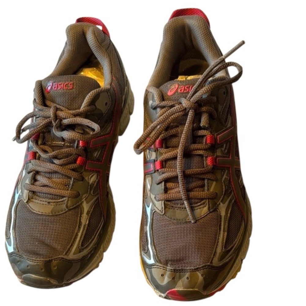 ASICS Women’s Charcoal and Crimson Athletic Shoes - Picture 5 of 13